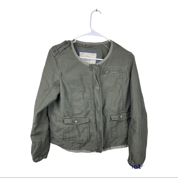 Abercrombie & Fitch military style jacket Size M - Picture 1 of 6